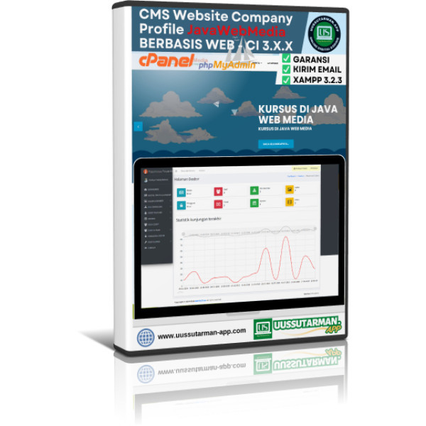 CMS JavaWebmedia Website Company Profile berbasis codeigniter 3